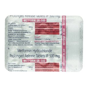Metfor 500mg Tablets | 100-Count | METFORMIN