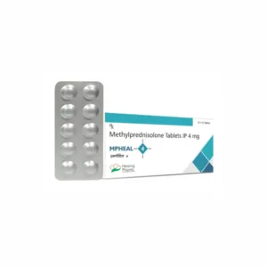 Mpheal 4mg Tablets | 100-Count | METHYLPREDNISOLONE