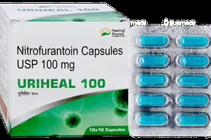 Uriheal 100mg Tablets | 100-Count | NITROFURANTOIN
