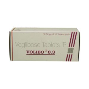 Volibo 0.3mg Tablets | 100-Count | ACARBOSE