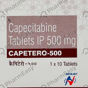 Capetero 500mg Tablets | 100-Count | CAPECITABINE