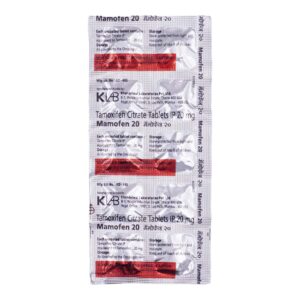 Mamofen 20mg Tablets | 100-Count | TAMOXIFEN