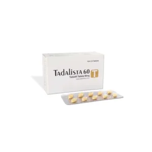 Tadalista 60mg Tablets | 100-Count | TADALAFIL