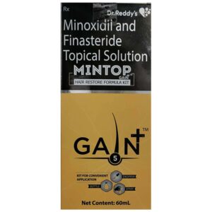 Mintop Gain Solution 5% | 3 × 60ml (180ml) | MINOXIDIL