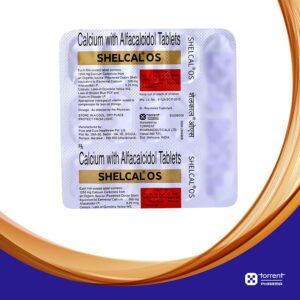 Shelcal Os | 105-Count | CALCIUM CARBONATE + VITAMIN D3
