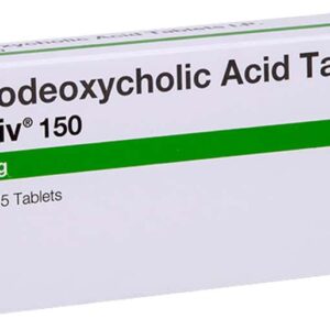 Udiliv 150mg | 105-Count | URSODEOXYCHOLIC ACID (UDCA)