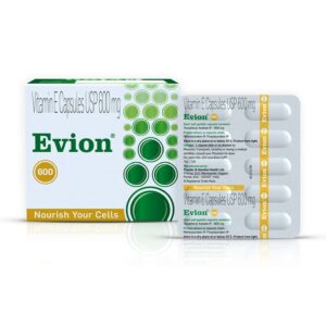 Evion 600mg | 100-Count | VITAMIN E (TOCOPHEROL)