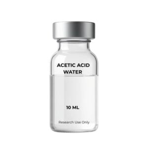 Acetic Acid Water 10ml | 20-Vial Kit | 200ml total | Sterile Diluent / Reconstitution Solution